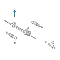 OEM 2014 Scion xB Gear Assembly Bolt Diagram - 90119-A0326