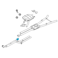 OEM 2013 BMW ActiveHybrid 7 Vibration Absorber Diagram - 18-30-7-607-696