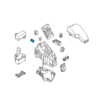 OEM 2013 Nissan Quest Connector Assembly - FUSIBLE Link Diagram - 24370-C994A