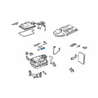 OEM Lexus RX400h Block Assembly, Fuse Diagram - 82610-48010