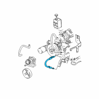 OEM 1995 Chevrolet Camaro Hose Asm-P/S Gear Inlet Diagram - 26064197