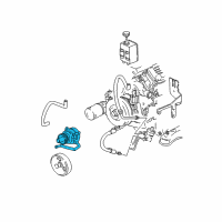 OEM 1998 Pontiac Firebird Pump Asm-P/S Diagram - 26081600