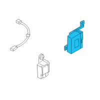 OEM Hyundai Genesis Module Assembly-Front Back Waring Diagram - 95700-3M001