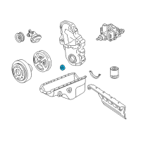 OEM GMC R1500 Suburban Front Cover Seal Diagram - 10191640