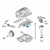 OEM 2009 Mercury Sable Gasket Diagram - 7T4Z-9439-E