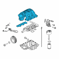 OEM 2014 Ford Mustang Intake Manifold Diagram - BR3Z-9424-S