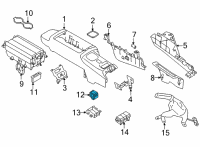 OEM Toyota GR86 Seat Heat Switch Diagram - SU003-08496