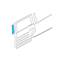 OEM Ford Applique Diagram - BA8Z-74255A34-A