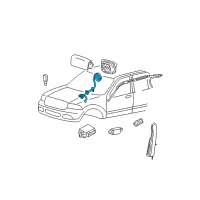 OEM 2005 Ford Five Hundred Clock Spring Diagram - 5F9Z-14A664-AA