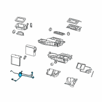 OEM 2006 Chevrolet Impala Harness Asm-A/C Control & Module Wiring Diagram - 15253772