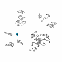 OEM Sensor Assembly, Steering Diagram - 35000-SZ3-A02