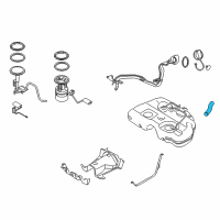 OEM 2018 Nissan Murano Hose-Filler Diagram - 17228-5AA0A