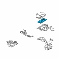 OEM 1998 Oldsmobile Cutlass Filter Element Diagram - 25161977