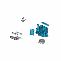 OEM 2014 Acura TSX Blower Sub-Assembly Diagram - 79305-TL1-G01