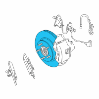 OEM Dodge Intrepid Brake Rotor Diagram - 4779101AB