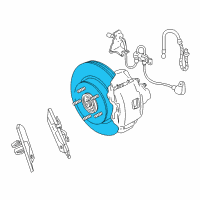 OEM 2004 Chrysler Concorde Brake Rotor Diagram - 4779101AB