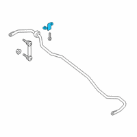 OEM 2019 Infiniti QX50 Clamp-Stabilizer, Rear Diagram - 56233-5NA0B