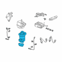 OEM 2009 Acura RL Valve Set, Egr Diagram - 18011-R70-A00