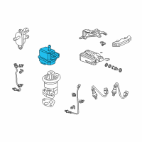 OEM 2010 Acura MDX Joint, Purge Diagram - 36166-RKG-A01