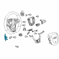 OEM 2013 Chevrolet Camaro Switch, Automatic Transmission Man Shift Auxiliary Position Diagram - 13297281