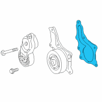 OEM 2014 Scion tC Water Pump Assembly Gasket Diagram - 16271-36010