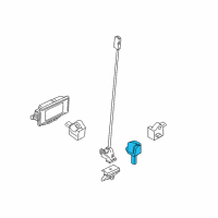 OEM 2013 BMW ActiveHybrid 3 Sensor Door Diagram - 65-77-9-217-711
