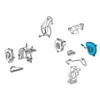 OEM 2012 Lexus LS600h Blower, Converter Cooling Diagram - G92EA-50010