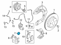 OEM 2017 BMW M6 Gran Coupe Sealing Sleeve Diagram - 34-20-6-786-064