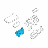 OEM 2012 Lexus CT200h Block Assembly, FUSIBLE Diagram - 82620-76010