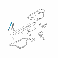 OEM 2011 Ford Mustang Support Cylinder Diagram - AR3Z-63406A10-B