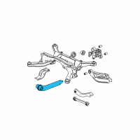 OEM Pontiac Torrent Trailing Arm Diagram - 15240206