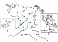 OEM 2022 Ford Bronco Sport HOSE - CONNECTING Diagram - LX6Z-9D333-N