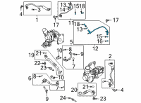 OEM 2021 Ford Bronco TUBE ASY Diagram - MB3Z-9T516-A