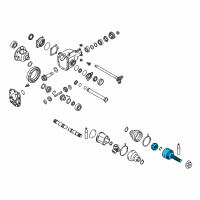 OEM Infiniti G35 Joint Assy-Outer Diagram - 39211-AL860