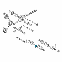 OEM 1988 Nissan Maxima Spider Joint Diagram - 39720-51E00