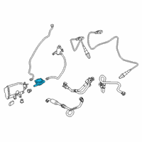 OEM BMW 428i xDrive Gran Coupe Leak Diagnosis Module Diagram - 16-13-7-333-302