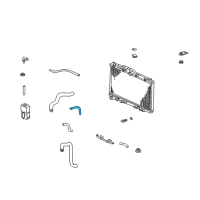 OEM Honda Accord Hose (400MM) (ATf) Diagram - 25212-P8A-305