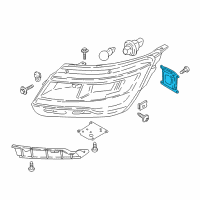 OEM Ford Police Interceptor Utility Control Module Diagram - JB5Z-13C788-A