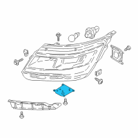 OEM Ford Police Interceptor Utility Control Module Diagram - HB5Z-13C788-A