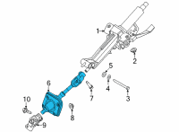 OEM 2022 Hyundai Ioniq 5 JOINT ASSY-STRG Diagram - 56400-GI000