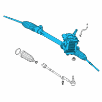 OEM 2019 BMW i3s STEERING GEAR, ELECTRIC Diagram - 32-10-5-A14-1D1