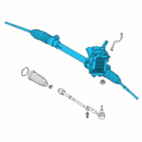 OEM BMW i3s STEERING GEAR, ELECTRIC Diagram - 32-10-5-A14-1C9