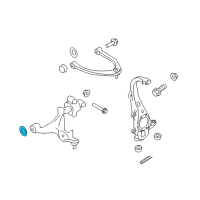 OEM 2018 Infiniti Q70 STOPPER INSULAT Diagram - 55044-EG01A