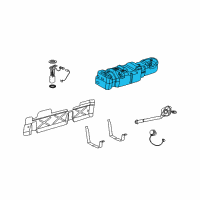 OEM 2005 Chevrolet Express 1500 Fuel Tank Diagram - 23315308