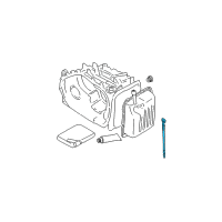 OEM 2006 Hyundai Tiburon Oil Level Gauge Diagram - 46580-39670