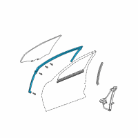 OEM 2006 Chevrolet Monte Carlo Run Channel Diagram - 10329715