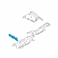 OEM BMW X1 Heat Insulation, Front Wall Diagram - 51-48-7-290-782