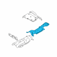 OEM BMW M235i xDrive Gran Coupe FUEL TANK HEAT INSULATION Diagram - 51-48-7-447-025