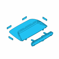 OEM Scion iA High Mount Lamp Diagram - 81570-WB002