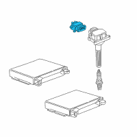 OEM BMW Z3 Plug Housing Diagram - 12-52-1-724-478